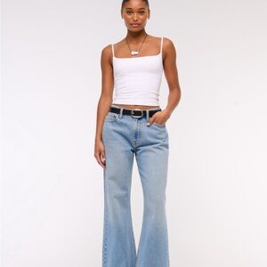 Abercrombie loose bootcut jeans